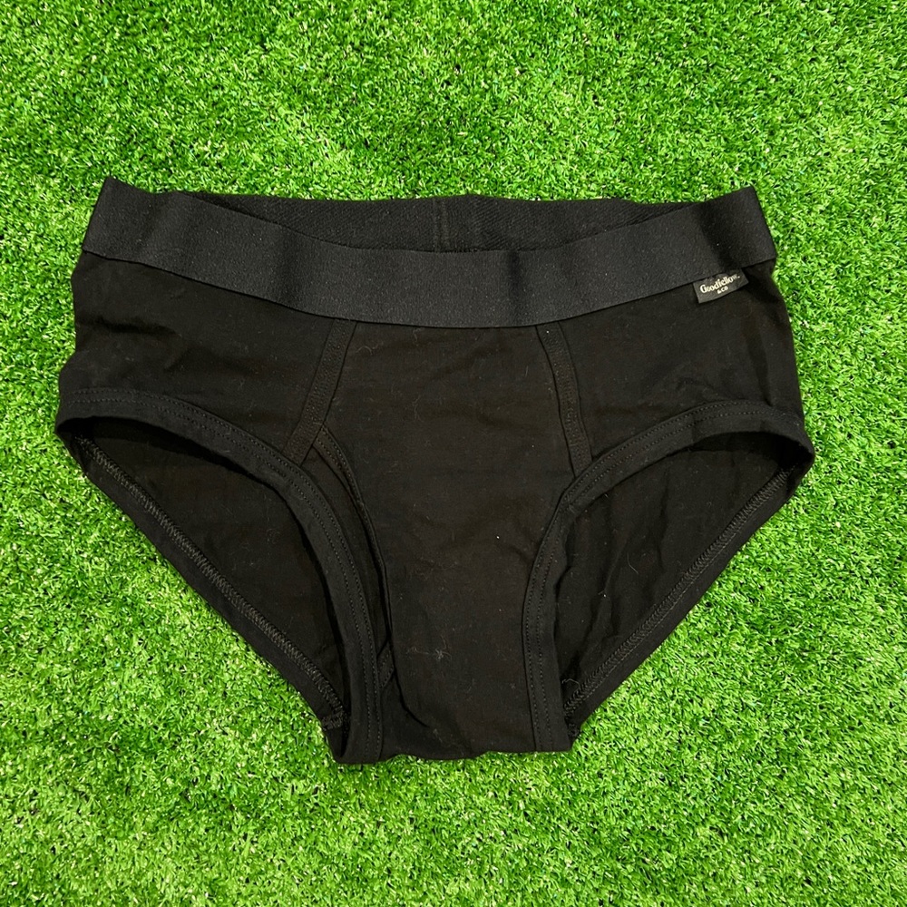 🩲 MEDIUM BLACK GOODFELLOW COTTON BRIEFS